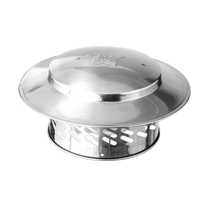 Practical Round Stainless Steel Chimney Rain Hat Convenient for Home Use and Maintenance Easy Installion Designs