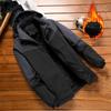 Winter Windproof and Waterproof Jacket Splicing Cotton Clothes Men's Thickened Casual Loose Trendy Men's Jacket