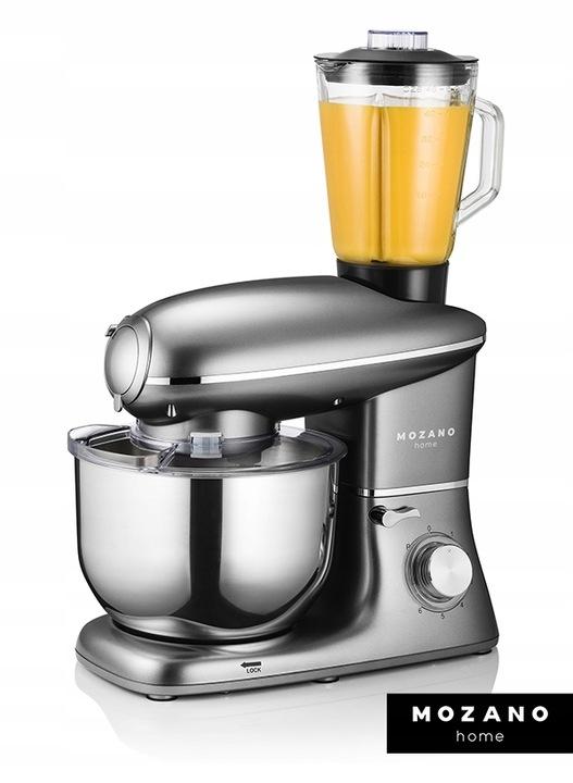 Robot Kuchenny Planetarny Maszynka Do Mięsa Mikser Blender 6,2L + Przepisy
