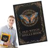 Винтажный блокнот многоцелевой журнал таинственных заклинаний ретро книга заклинаний ведьмы ритуалы мистические ведьминские принадлежности