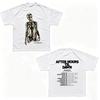 White Ex Machina The Weeknd After Hours Til Dawn Europe 2026 Tour Graphic Tee Cotton Unisexs Unisexs Tshirt Vintage Streetwear