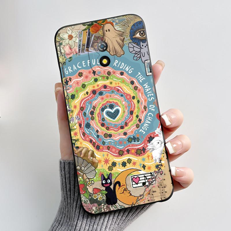 Милый Чехол Для Itel A16 / A16PLUS / A23 / ITEL Alpha Lite Funda Печатный Корпус Защитная Крышка Мягкий Силикон Мультяшные Чехлы Для Телефона