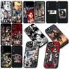 Чехол для телефона Эрен Йегер Леви Атака титанов для Apple iPhone 12 13 Mini XS 11 Pro Max 7 8 Plus + XR 8+ X SE 2020 SE3