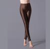 Women Leggings Girl Slim Cropped Trousers High Elasticity Skinny Casual Pants Dance Performance Trousers