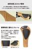 GORIX Bicycle Cork Ergo Fixed Handle Shock Bicycle Cork X Cross Mountain and Other Grip, Material, Shape, Lock-on Grip, Absorption, Anti-Slip, Grip,