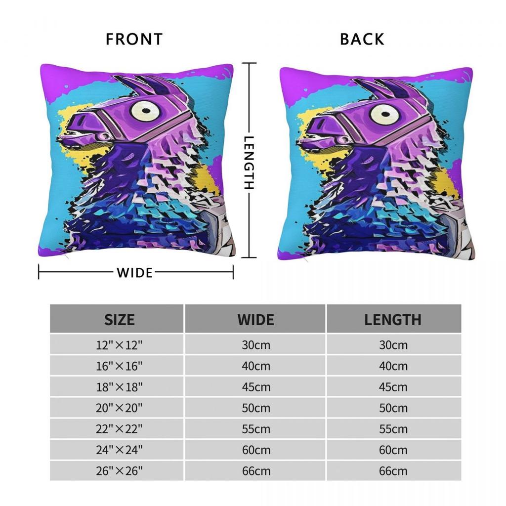 Home Decor F-Fortnited Pillowcase Merch Pillow Cover Zippered Multi-Size