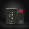 TD BLACK Perfume for Men, 100ml | Eau De Perfume with Lavender, Lemon, Bergamot and Rosemary | Extreme Sensual & Addictive Mens Perfume