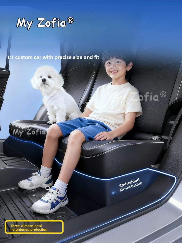 Для Changan Qiyuan Nevo A06 2026 2027 Полностью водонепроницаемые коврики в салон автомобиля из TPE, изготовленные на заказ, автомобильные коврики для ног, ковровое покрытие, аксессуары для интерьера