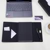 2026 Hot Sale Gift Tri-Fold Spiral Binding PU Leather Daily Planner Notebook Set with Pen 100 Sheets Loose-Leaf and Custom Logo