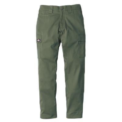 Брюки карго Dickies D-2875, Рабочая одежда, Эластичные для круглого года, В комплекте наклейка Dickies CO-COS Pro Uni, Размер 29. Армия, Размер 3L