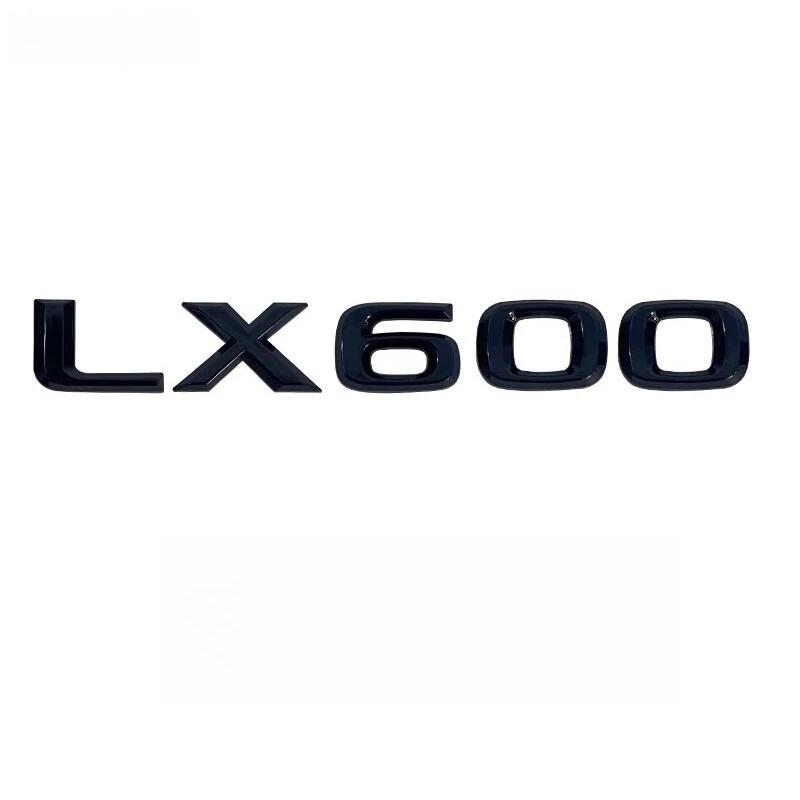 3D ABS Car Trunk Letters Badge Stickers for Lexus LM300 LM350 LC500rLX450 LX470 LM300h Auto Logo Accessories II1