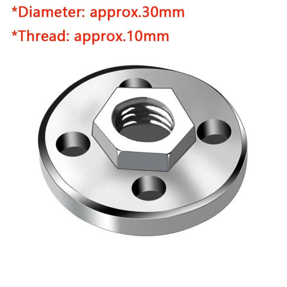 Быстросменная шестигранная гайка с фланцем, гайка для угловой шлифовальной машины типа 100, аксессуары для электроинструментов