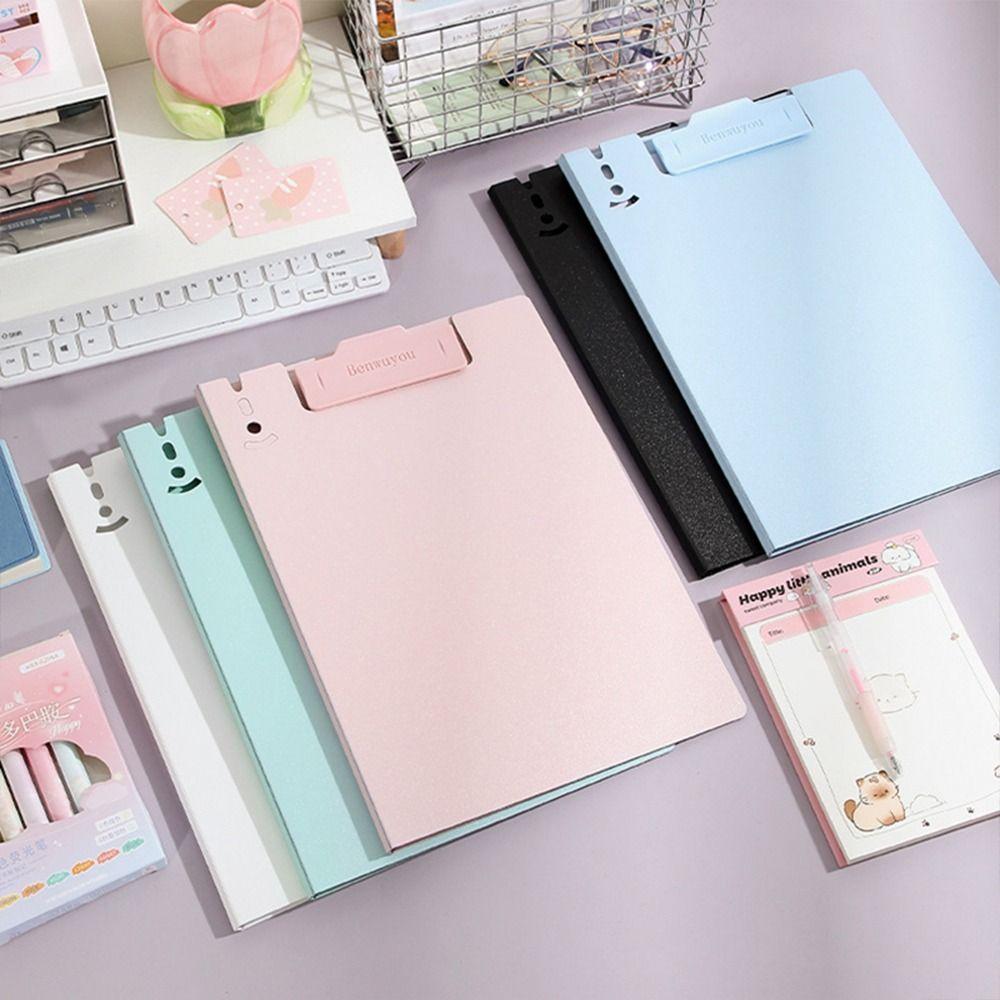 Foldable Clipboard 2-in-1 Writing Pad New File Folder Students