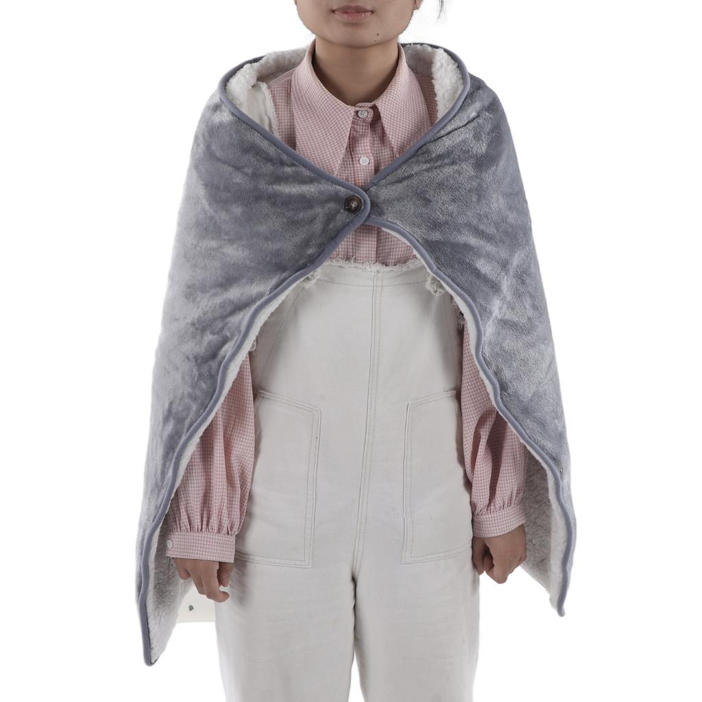 Электрическое одеяло с подогревом 5 В, носимое USB-одеяло с подогревом, мягкое, удобное, с подогревом