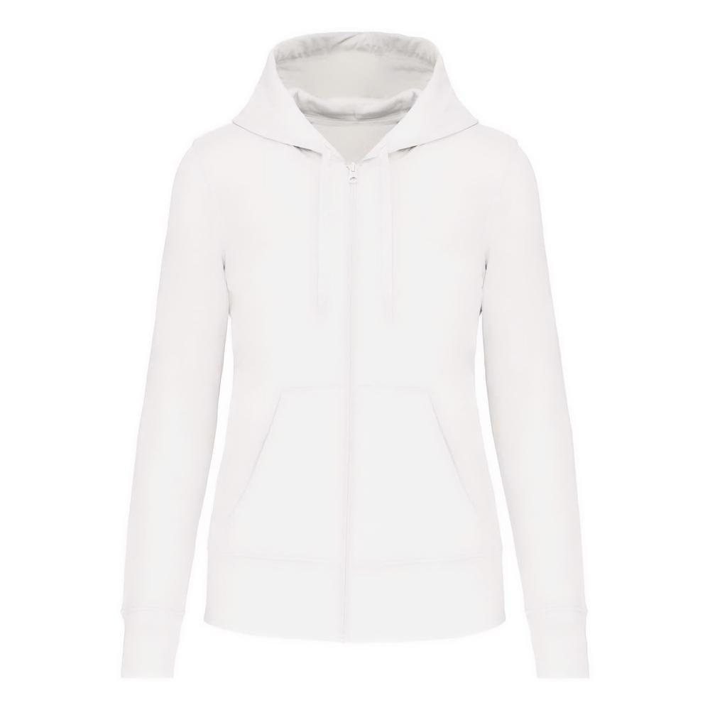 Kariban Женская/женская экологически чистая толстовка на молнии с капюшоном
