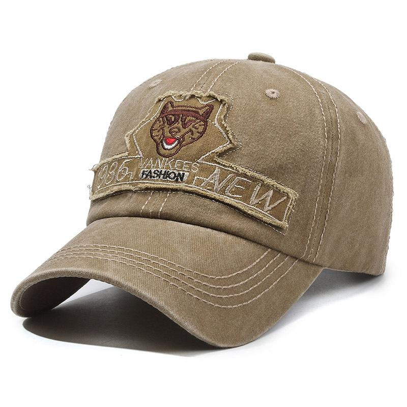 Новая бейсболка унисекс с вышитым леопардовым принтом для мужчин и женщин, для кемпинга, пешего туризма, рыбалки, папы, шляпы