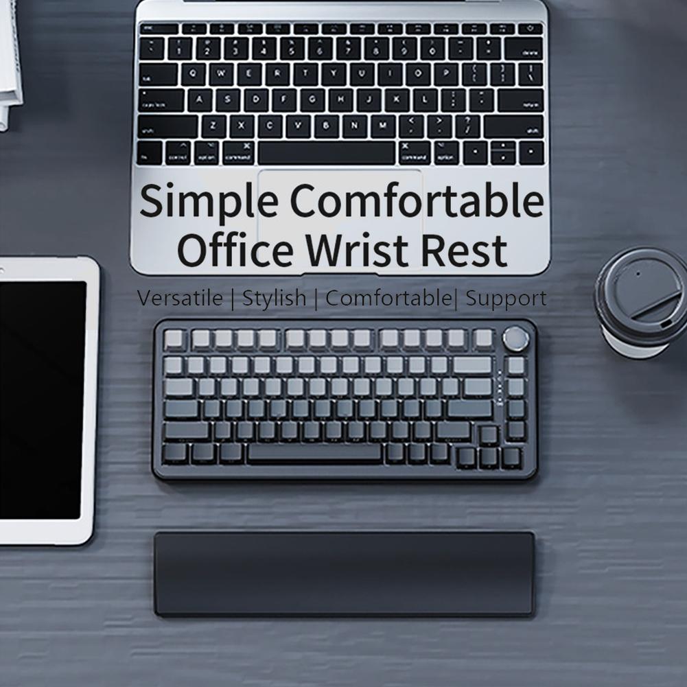 Игровая клавиатура подставка для запястья эргономичная пена с памятью противоскользящая резиновая устойчивая основа подставка для ладоней 81-клавишная клавиатура поддержка для рук