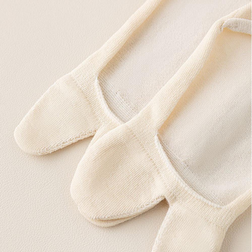 Low Cut Invisible Tabi Socks Thin Separate Toe Boat Sock Breathable Non-slip Two Toe Socks  Summer
