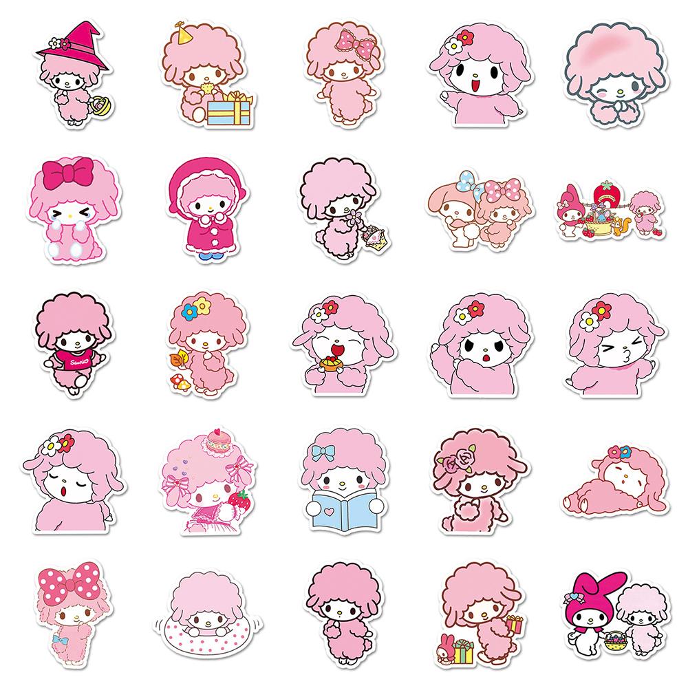 10/30/50PCS Cute Anime My Sweet Piano Cartoon Stickers Motorcycle Laptop Phone Stationery Car Waterproof Kawaii Kid Girl Sticker