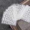 30pcs Xmas White Snowflake Nail Art Stickers 3D Self Adhesive Christmas Nail Decals DIY Nail Supplies Nail Sliders for Children