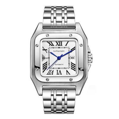 Мужские часы-скелетон из нержавеющей стали "Герцог Лотарингии" - Классические автоматические модные часы