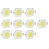 10PCS 6500K COB Light Source 12V High Power LED Chip Easy LED Chip Bulb  Lamp Flood Light