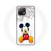 Case for Xiaomi Mi 11 Lite Mickey Mouse Flowers Hearts
