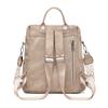 PU Backpack With Tassel Detail And Adjustable Shoulder Strap