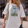 Monet Woman With a Parasol T Shirt, Claude Monet Art Tee, Impressionist Painting Shirt, Museum Art Gift