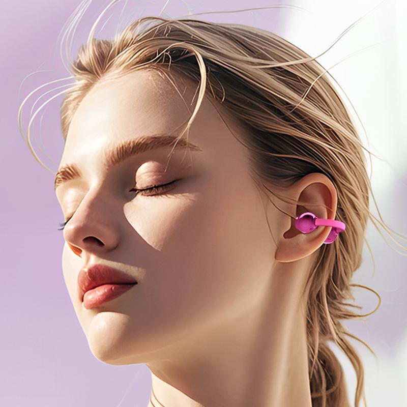 1 Набор шумоподавляющих клипс для ушей X22 Беспроводные Bluetooth-наушники-клипсы с зарядкой Type-C Для подарка
