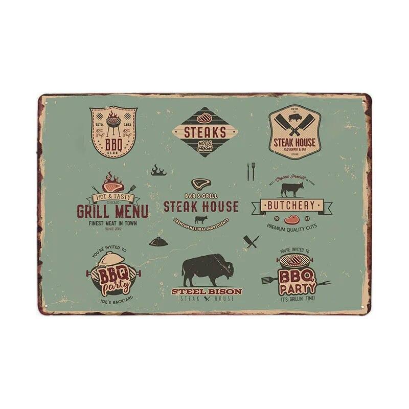 Лимонадный напиток, конфеты, винтажные жестяные вывески, кафе-бар, паб, Ретро Настенный декор, металлический плакат 20x30 см