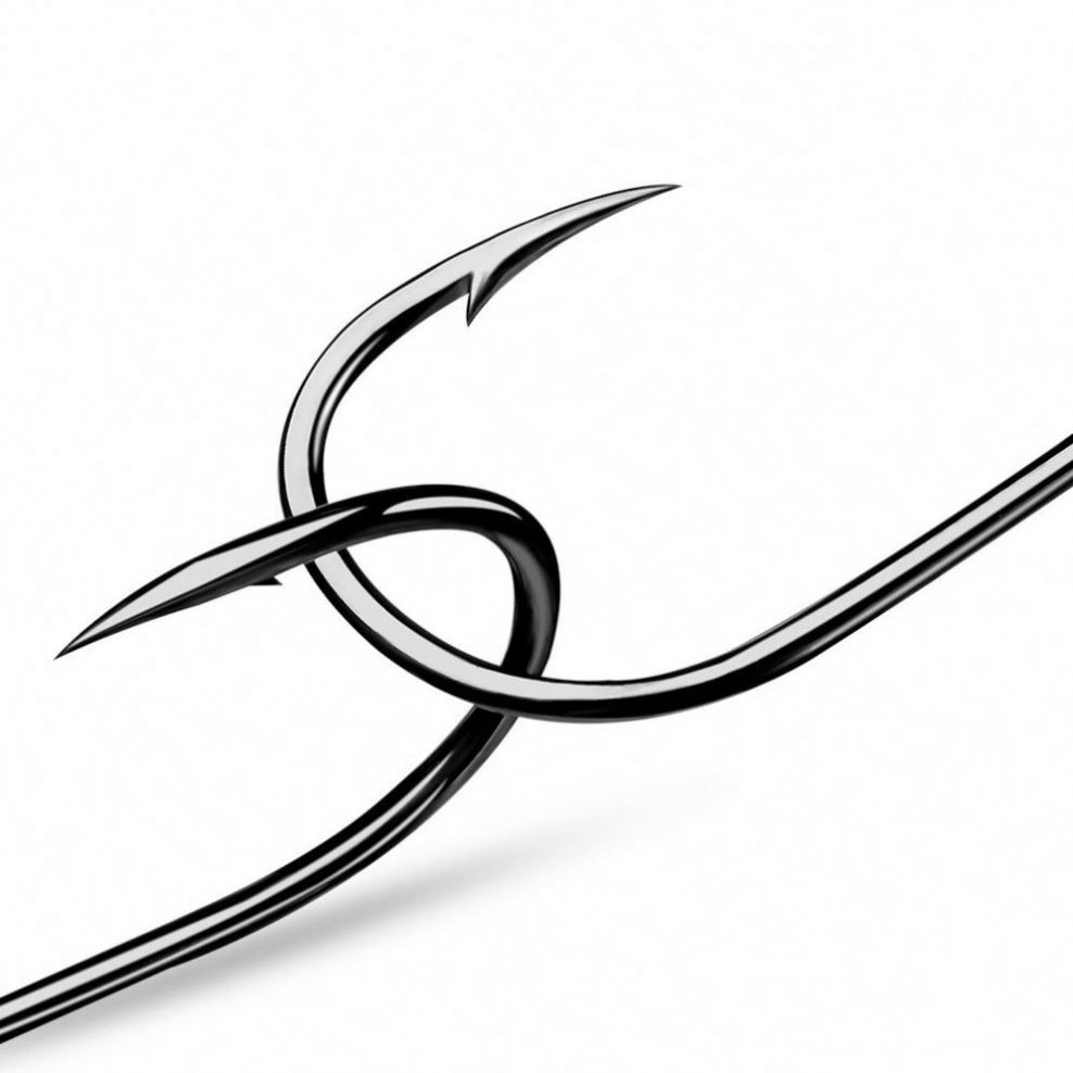 High Carbon Steel Fishing Hooks Set 100pcs for Sea Fishing Tackle