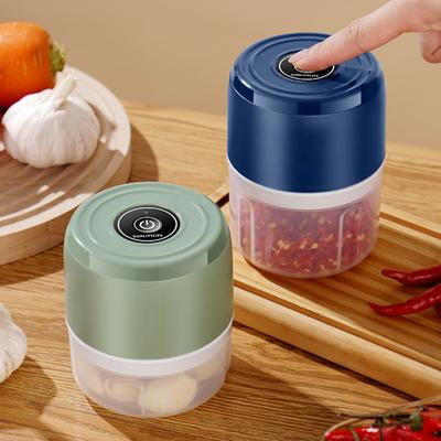 Электрический мини-чеснокрезка USB перезаряжаемая мясорубка из нержавеющей стали кухонный комбайн 100 мл/250 мл многофункциональная мясорубка для дома и путешествий