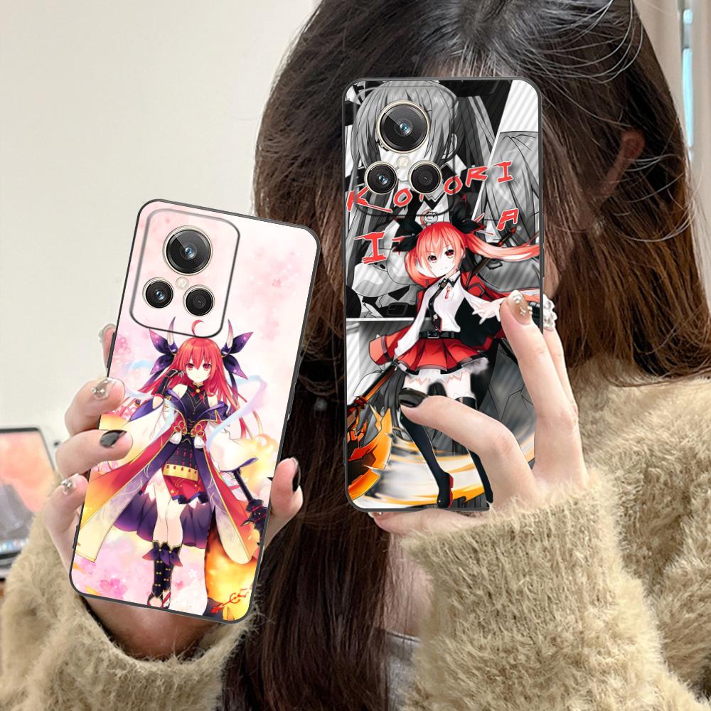 Чехол для мобильного телефона из ТПУ Date a Live Котори Ицука для Realme 15 14 13 12 11 10 9 Pro Plus T i Lite 5G Цветная печать