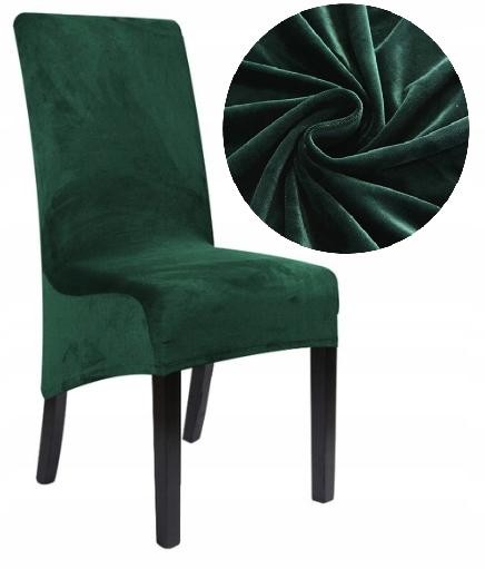 Cover For Sloping Chair Xxl, Dark Green Velvet