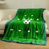 Soccer field layout with player positions and a ball in the center circle. for all seasons blanket lunch break throw gift