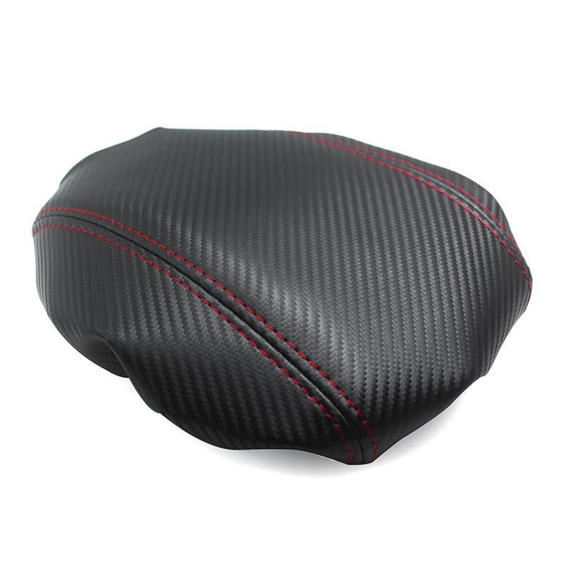 Внутренняя отделка центрального подлокотника из микрофибры в углеродном стиле для Honda Civic 8-го поколения седана 2006 2007 2008 2009 2010