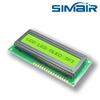 Cheap SPLC780D 80x36MM 16*1 16x1 Yellow Green Character 1601 LCD Display Module with LED Backlight