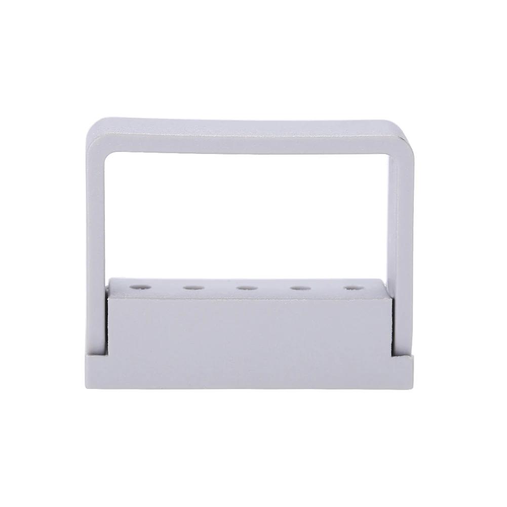 5-гнездовой держатель для боров для стоматологии, высокоскоростная автоклавируемая подставка для боров с дезинфекционной коробкой, органайзер, кейс для хранения стоматологических инструментов