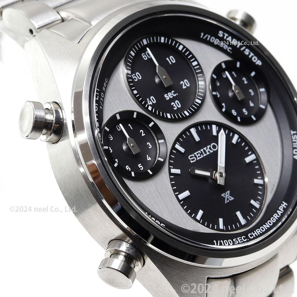 Часы Prospex Speedtimer Solar Chronograph с секундной стрелкой, белые, модель SBER001 [Seiko Watch], 1/100, мужские.