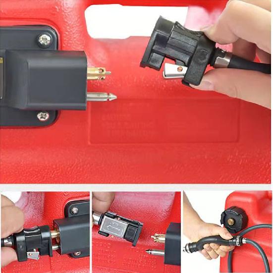 MZTI - Boat Outboard Fuel Hose Fitting Hand Pump - Compatible For Yamaha For Parsun For Hangkai Fuel Tank Connectors 3