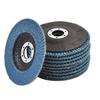 10 Pack 4.5"×7/8" T29 Premium Zirconia Flap Disc Sanding Grinding 80 Grit