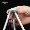 Aluminum Alloy Outdoor Bonfire Stand Tripod 3 Sections Camping Supplies Portable Hanging Pot Picnic Barbecue Bracket