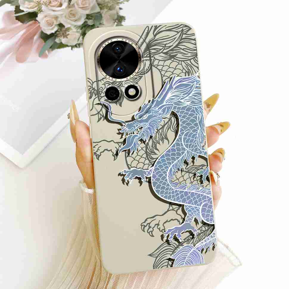 New For Huawei nova 12 5G BLK-AL00 Case Luxury Flower Butterfly Silicone Back Cover For Huawei Nova12 5G Phone Cases Bumper