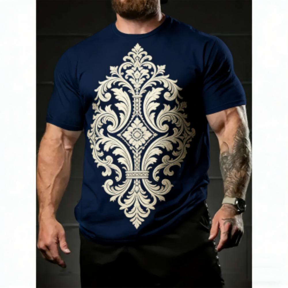 Europe America Summer Men's T-Shirt Dragon Pattern 3D Print Tees Top Loose Short Sleeve Streetwear Vintage Oversized Women T-shirt