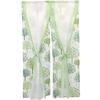 SunnyDayFabric Норэн Пудрово-зеленый, ширина 85 см x длина 150 см, двухслойная штора, лента, прибл.. (ncbp-13658)