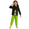Children's  Boys And Girls Thin Two-piece  Long-sleeved Pants Two-piece