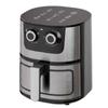 Фритюрница Visual Air Fryer 10L бытовая, большая вместимость, многофункциональная, нержавеющая сталь