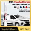 Car Dedicated Arctic White Carbon Black Contract Grey For 1985-2025 Vauxhall Combo Paint Repair Pen Touch Up Scratch Remover Aut