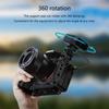 Aluminum Alloy Microphone Holder with 360 Degree Rotation Microphone Cold Shoe Mount for Clear Sound Capture